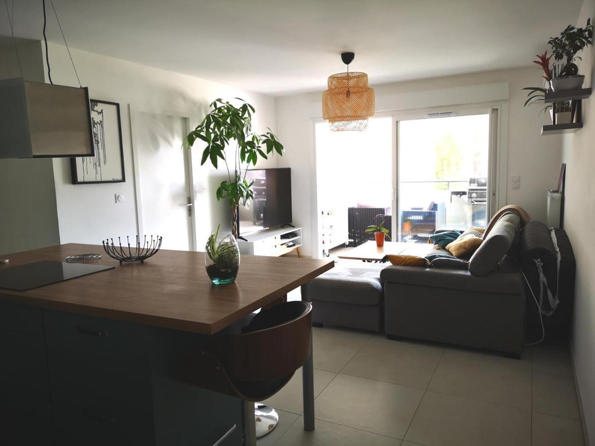 Agreable T2 Neuf Ajaccio Climatise Wi-Fi Apartment Luaran gambar