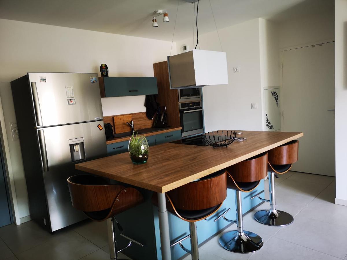 Agreable T2 Neuf Ajaccio Climatise Wi-Fi Apartment Luaran gambar